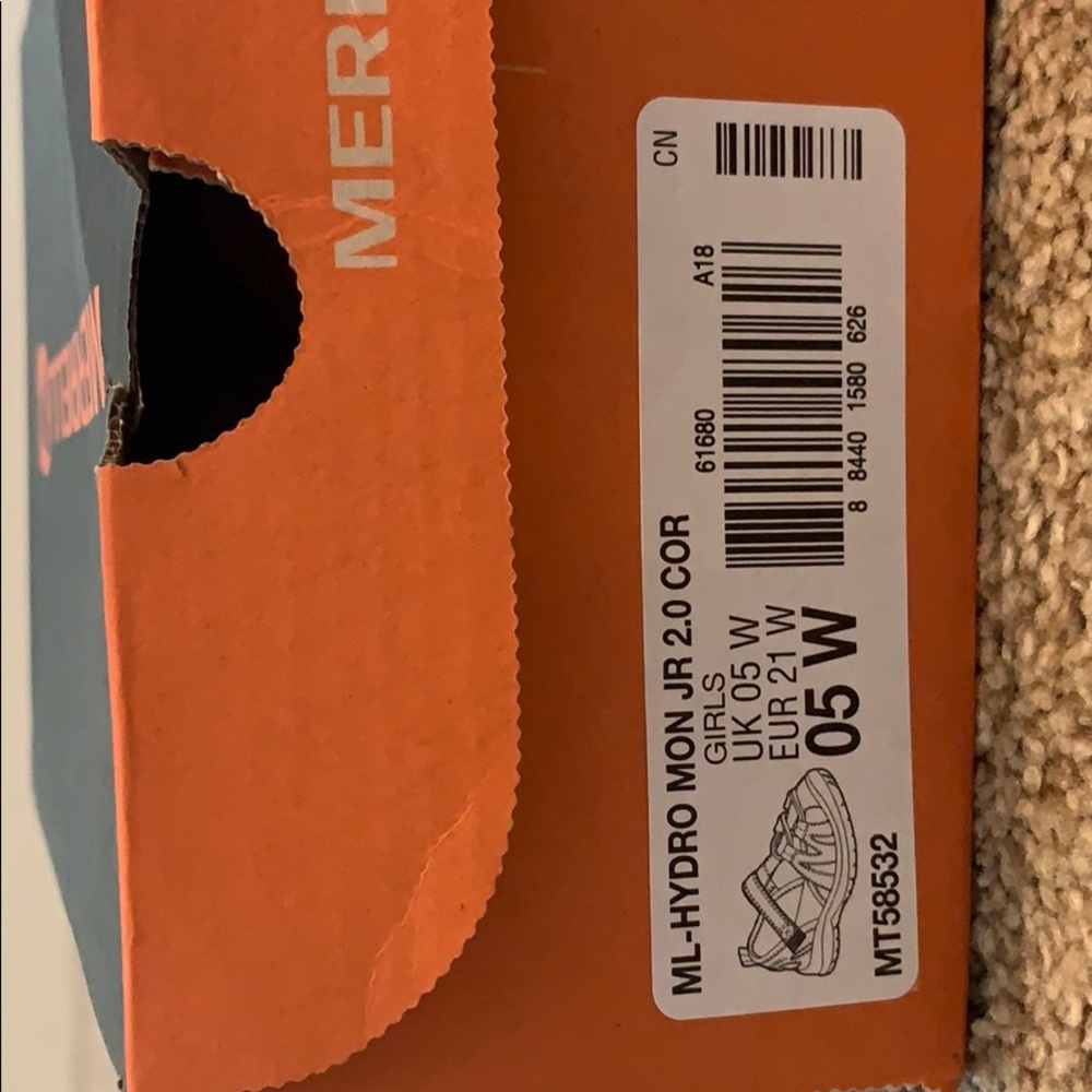 Merrell Hydro Athletic toddler sandals